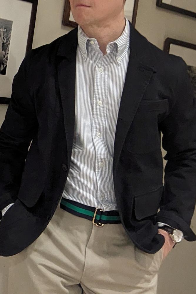 1air0tras's fit featuring J. Press, Flint and Tinder, L.L. Bean, Dillard's