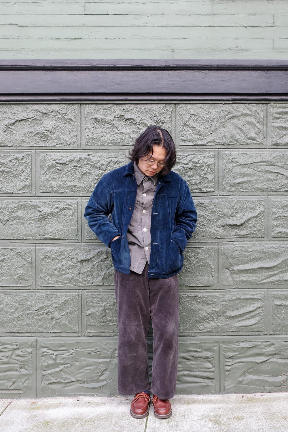 Post featuring Yoko Sakamoto 'Pleats Jacket' (Ecru)
