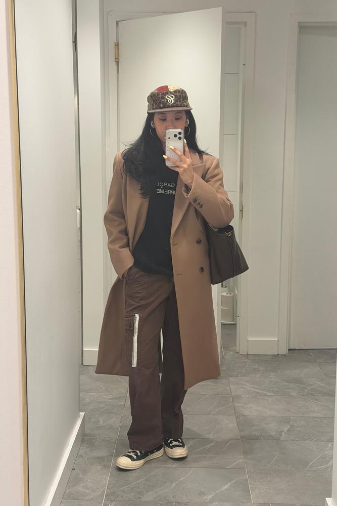 Itsemilyl's fit featuring 6cRAyon, Coach, Converse, Aritzia, Sandy Liang