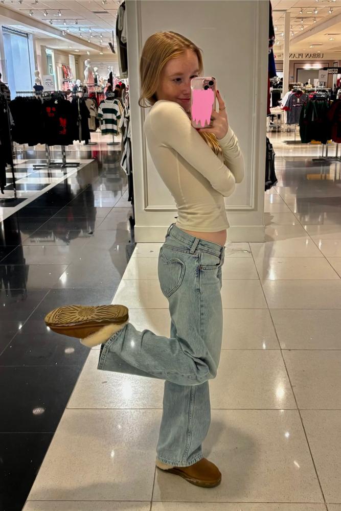 mara2360's fit featuring SKIMS, Aeropostale, UGG, Anavia, Yes Style, Pandora, Linjer