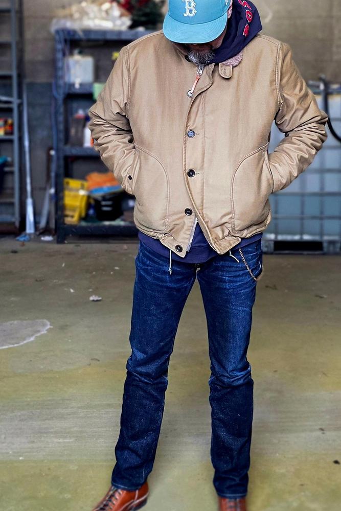 chainstitched's fit featuring Iron Heart, Brass Blade Belts