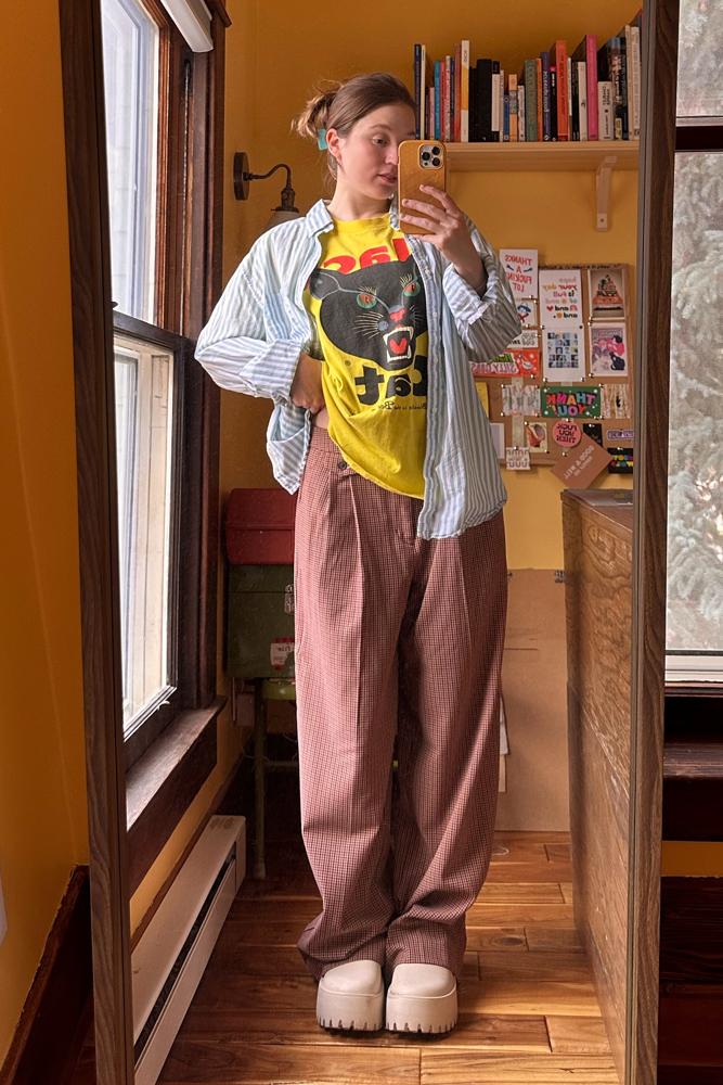 thriftbee's fit featuring , , , 