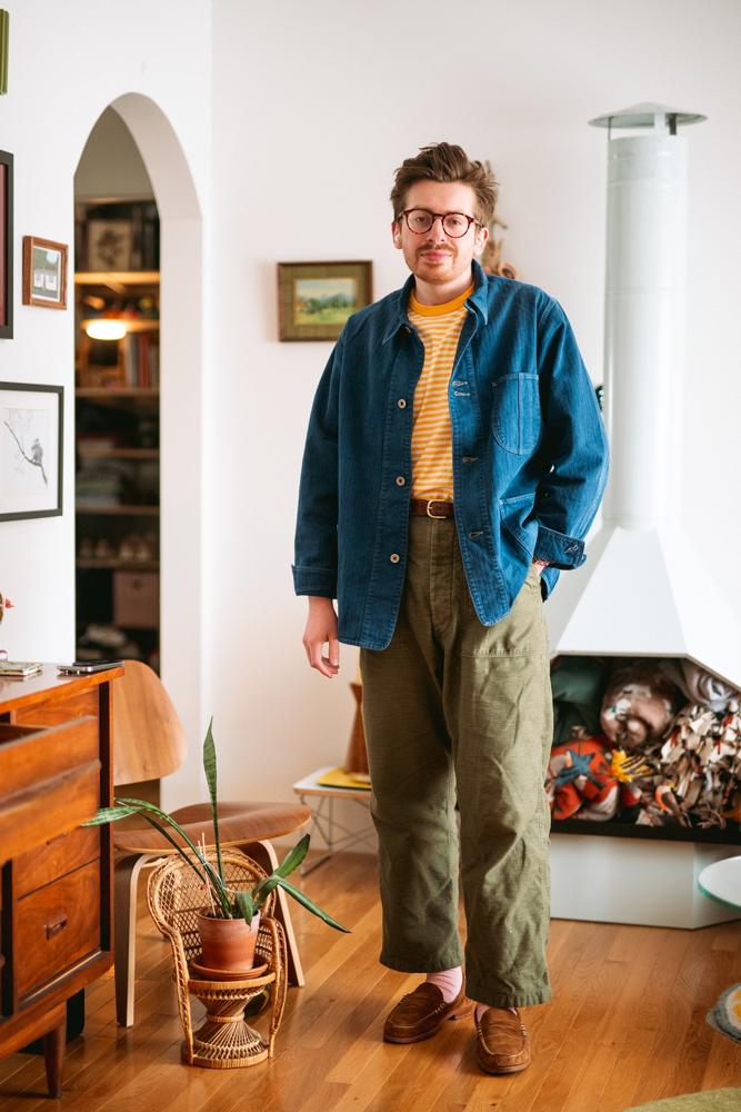 BradyKenniston's fit featuring orSlow, Noah NYC