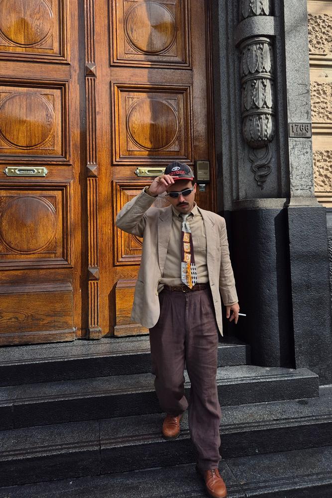 Lukepeder's fit featuring Buck Mason, Ralph Lauren, Oakley