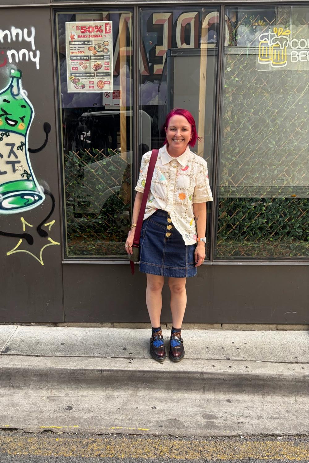 Post featuring Genesis Denim Mini Skirt
