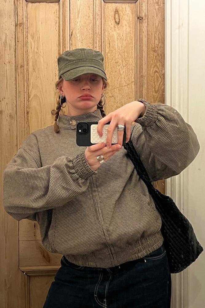 marikaxoo's fit featuring Amazon Basics, Weekday, Cider