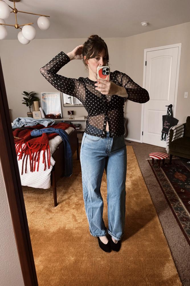 NicoleGregory's fit featuring Rouje, Still Here, Sezane