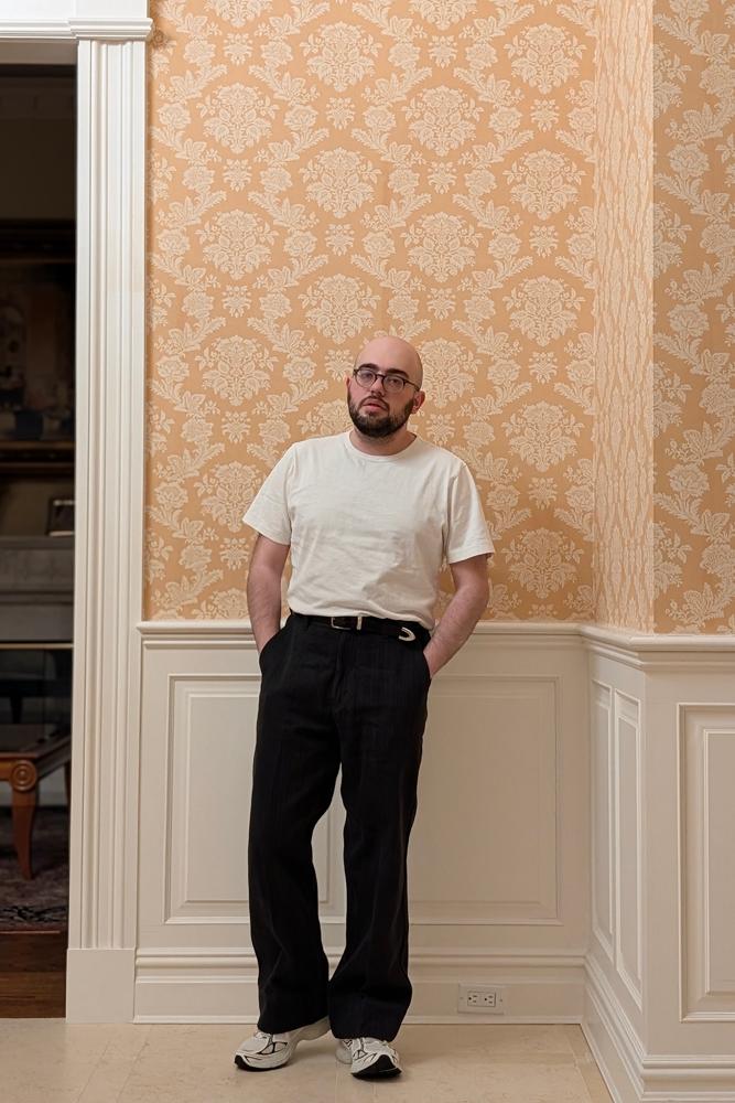 thesecondbutton's fit featuring Merz B. Schwanen, The Umber & Ochre, Oliver Peoples, Todd Snyder, Saucony