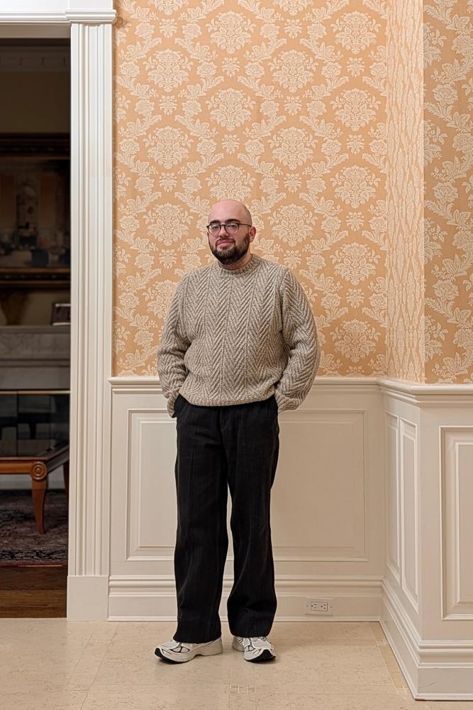 thesecondbutton's fit featuring Merz B. Schwanen, The Umber & Ochre, Oliver Peoples, Todd Snyder, Saucony