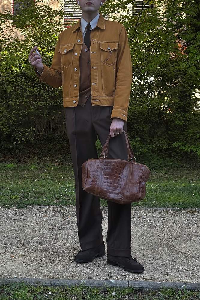 ogDamemoto's fit featuring Sandro, Carthage Paris, Magnanni, Stefano Ricci, No Brand