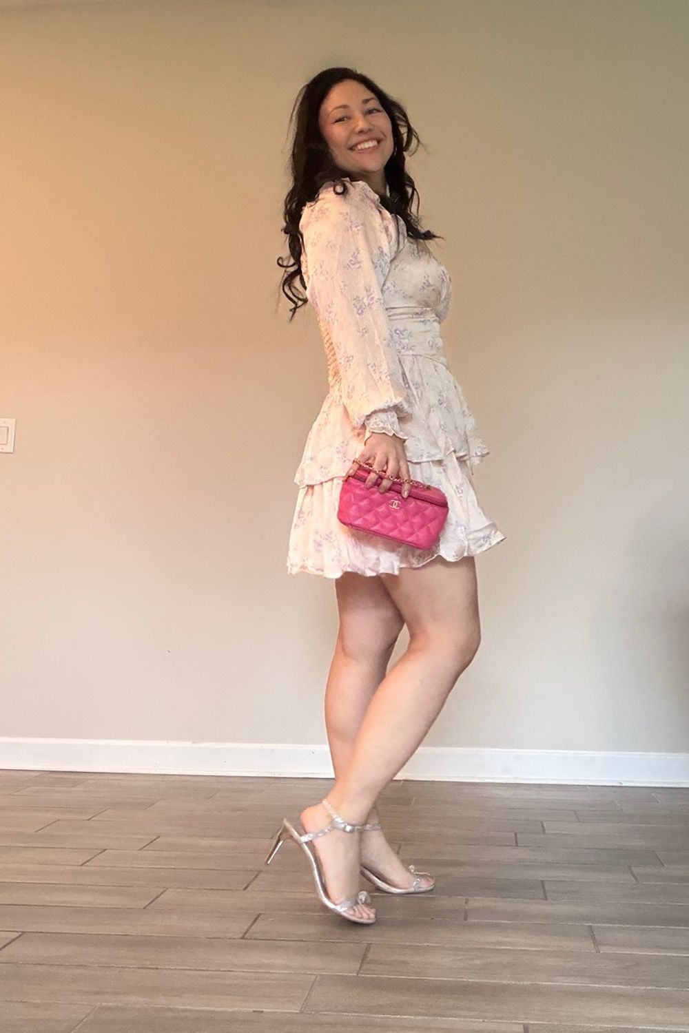 Post featuring Kiah Floral Chiffon Mini Dress