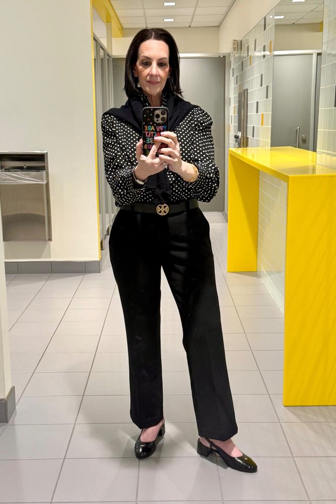 GAviv's fit featuring Tory Burch, Ann Taylor, Louis Vuitton