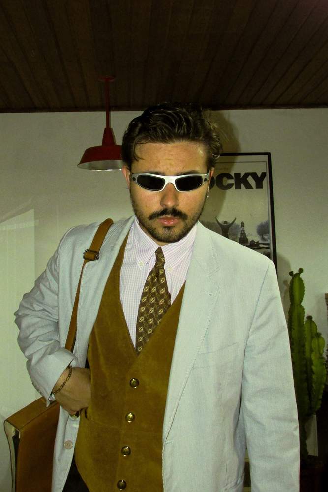 Lukepeder's fit featuring Brooks Brothers, Ralph Lauren, Noah NYC