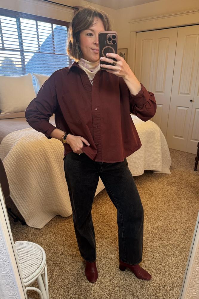 Katiehagel's fit featuring FRNCH, Levi's, Mango, Madewell