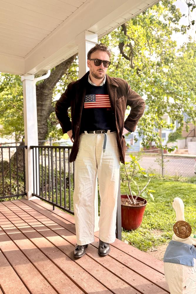 Thunderdhomme's fit featuring Polo by Ralph Lauren, Brooks Brothers, Madewell