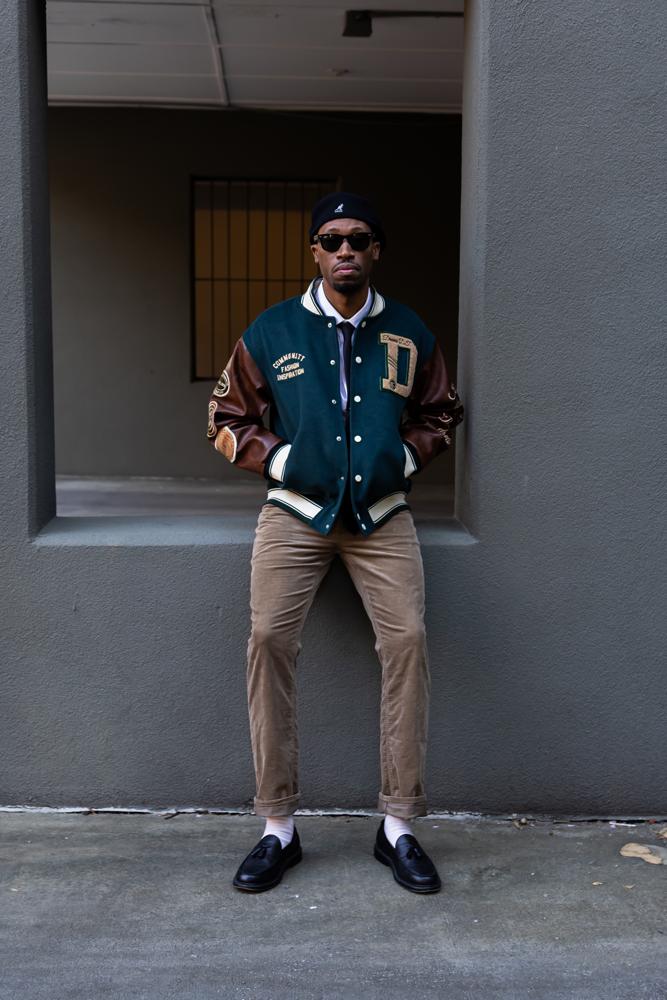 Juggular's fit featuring Dreams of Triumph, Banana Republic, Ray-Ban, Kangol, Blackstock & Weber