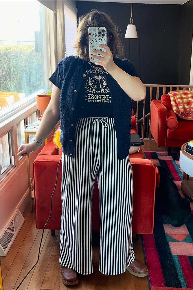 stephcoelho's fit featuring Murder Apparel, Halara, No Brand, H&M, Eyebuydirect