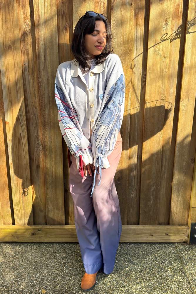evelinacdj's fit featuring Knock Thrice, Ray-Ban, H&M, Babaton, STAUD
