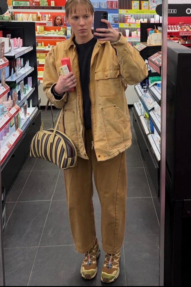 sourbaby's fit featuring Bags By Monty, Le Bon Shoppe, Salomon