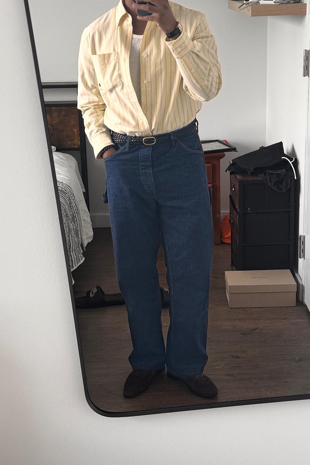 Post featuring Yarn Dyed Striped Crest Shirt