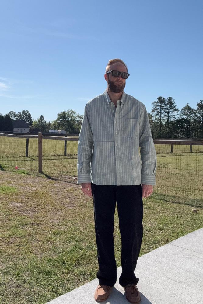 InsulaTergum's fit featuring Brain Dead, Our Legacy, Sperry