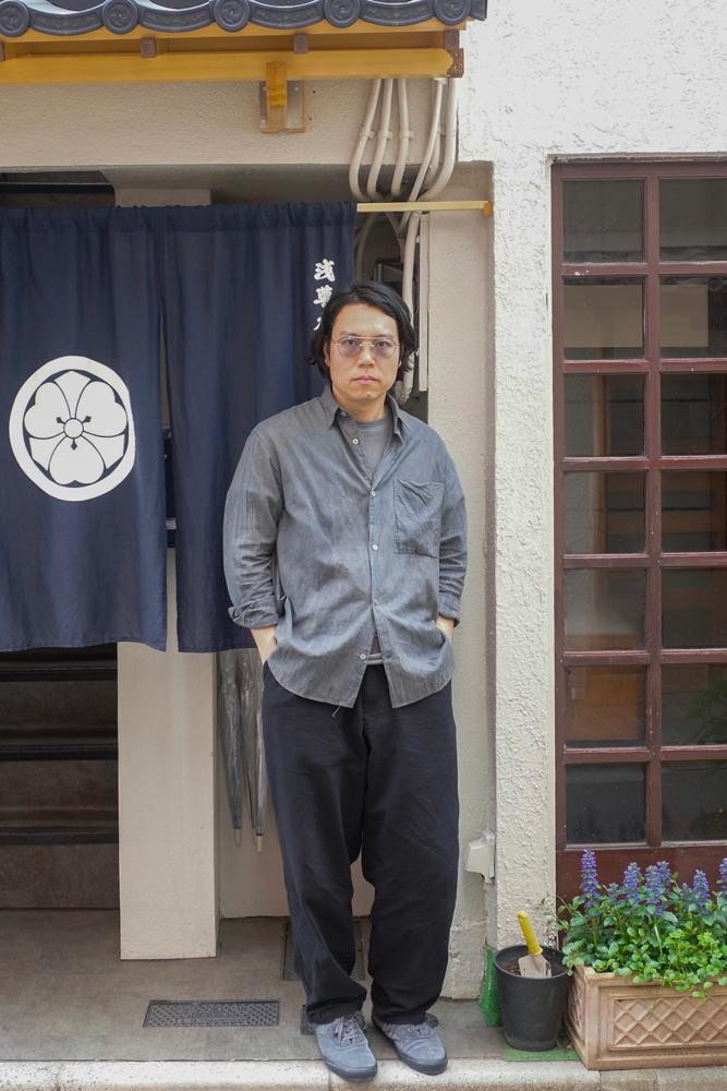lmaozedong's fit featuring seya, Comoli Mens, Reproduction of Found