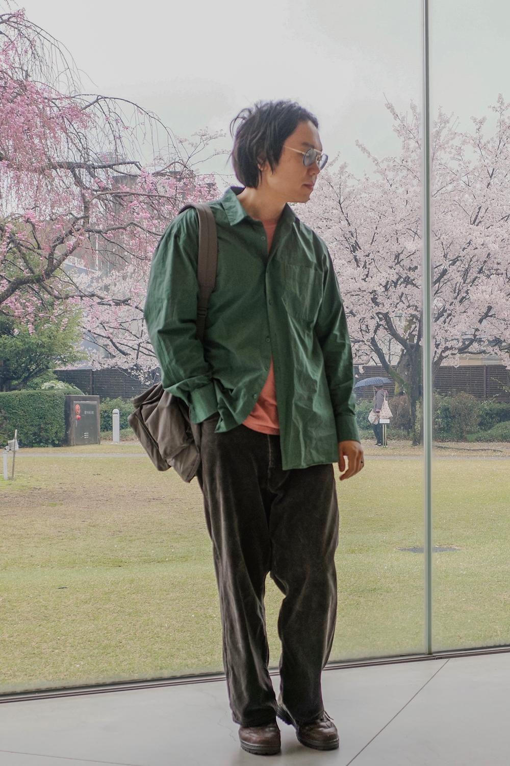 Post featuring Yoko Sakamoto '5 Pocket Baggy Pants' (Ecru)