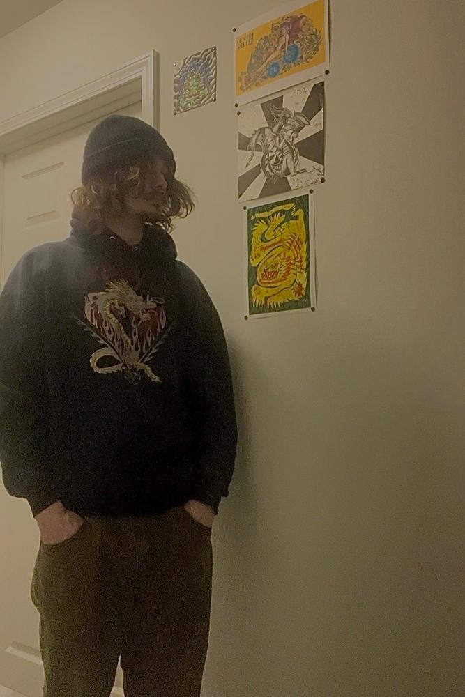 Dylanbalser's fit featuring Brixton, No Brand, Hard Jewelry