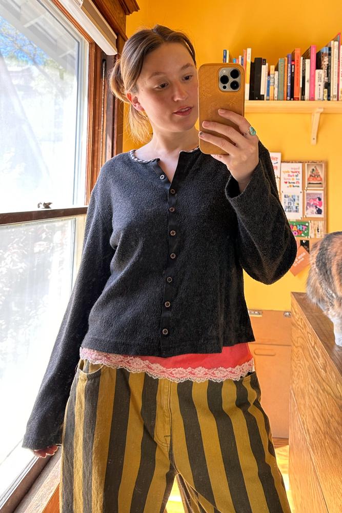 thriftbee's fit featuring Xhilaration, Beyond Nine, anchor blue, No Brand