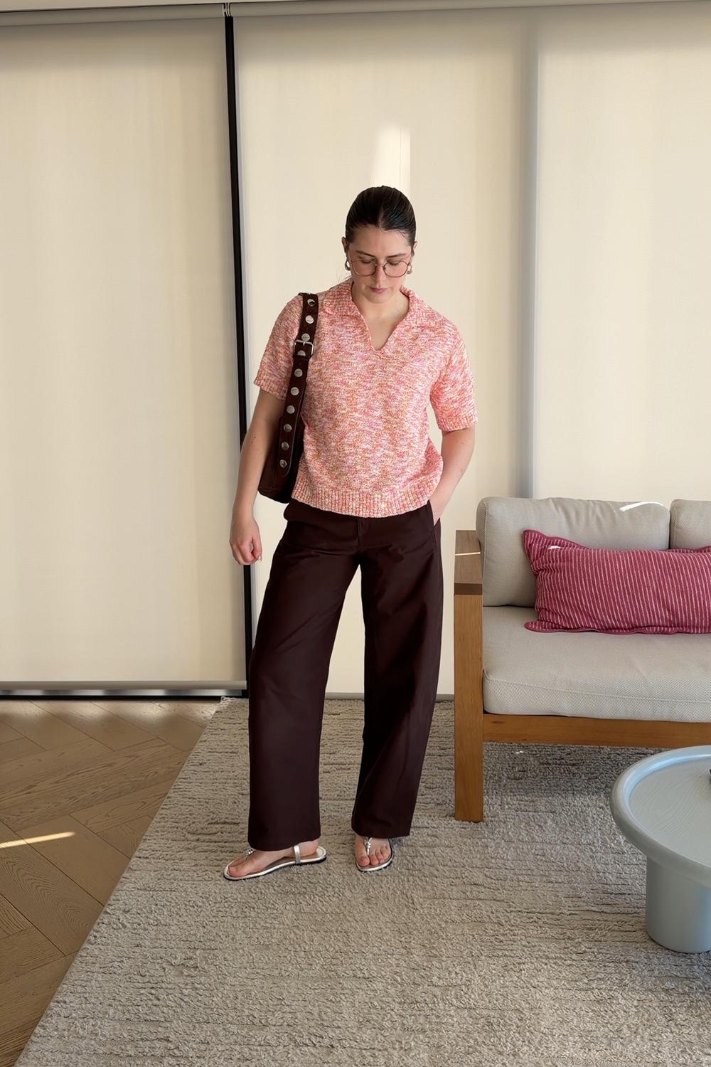 Post featuring Marfa Polo Knit Pink