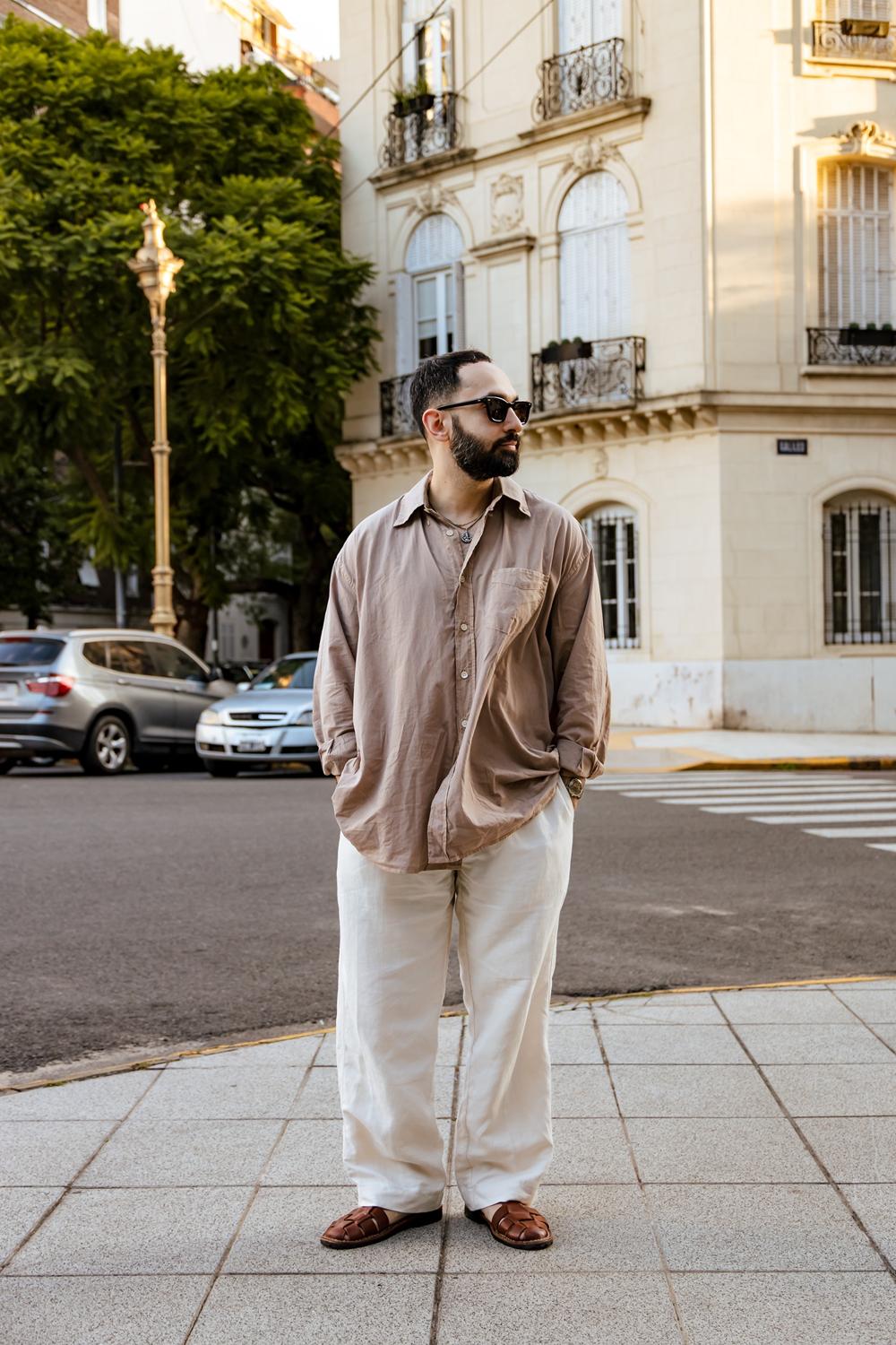 Post featuring Park Twill Cotton & Linen Pant