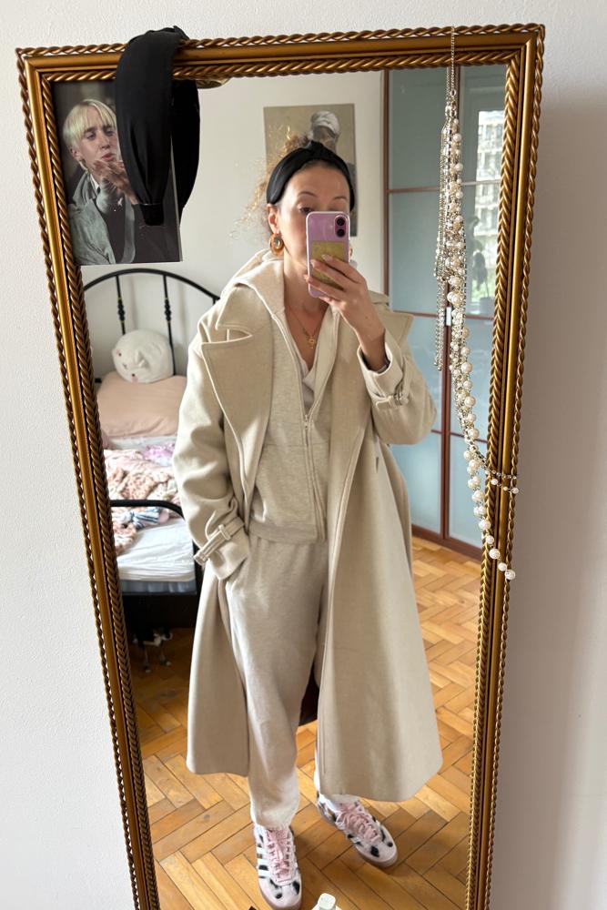 Misspoirot's fit featuring Adidas, Mango