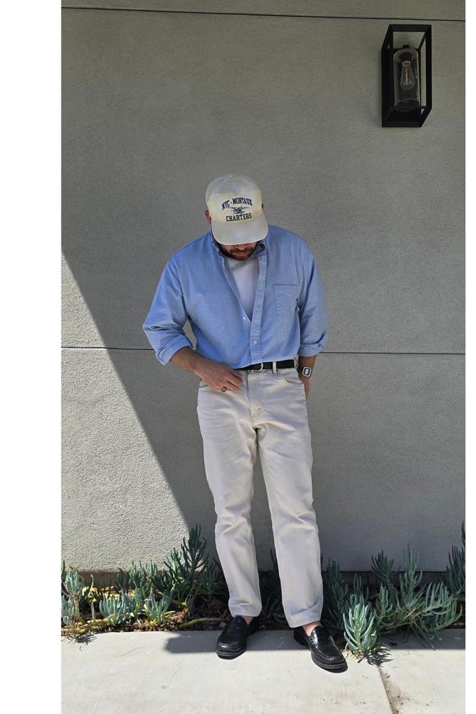 LouieLara's fit featuring Red Kap, L.L. Bean, Firstport Company, G.H. Bass & Co.