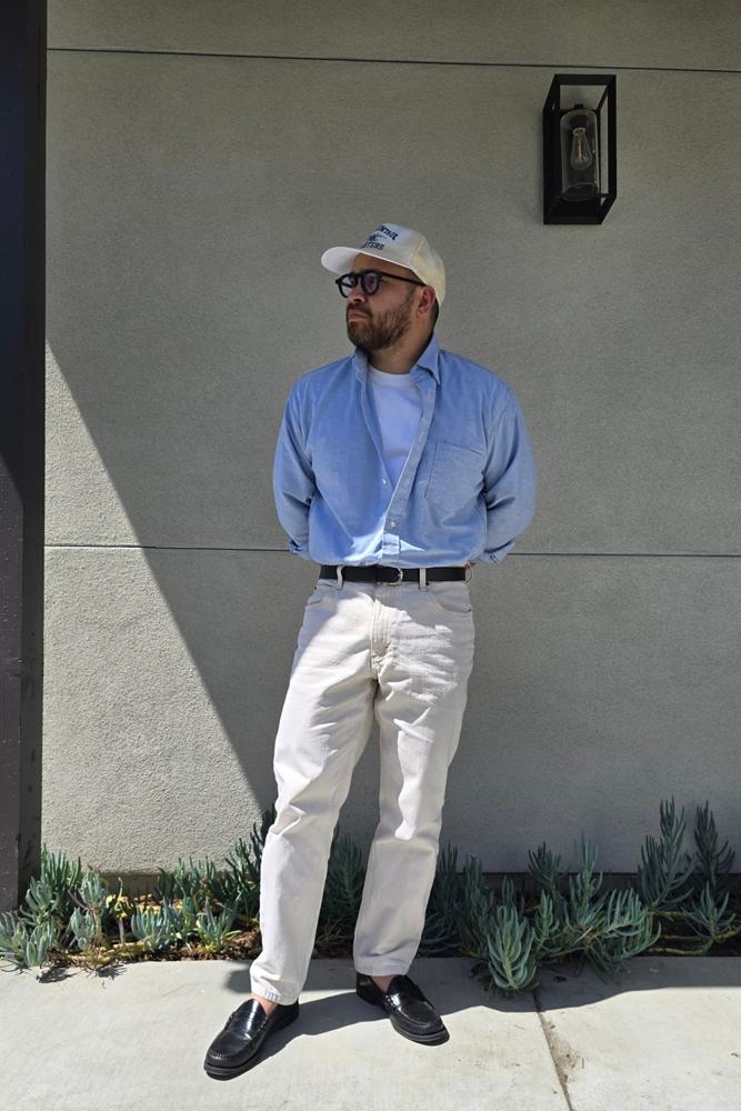 LouieLara's fit featuring Red Kap, L.L. Bean, Firstport Company, G.H. Bass & Co.