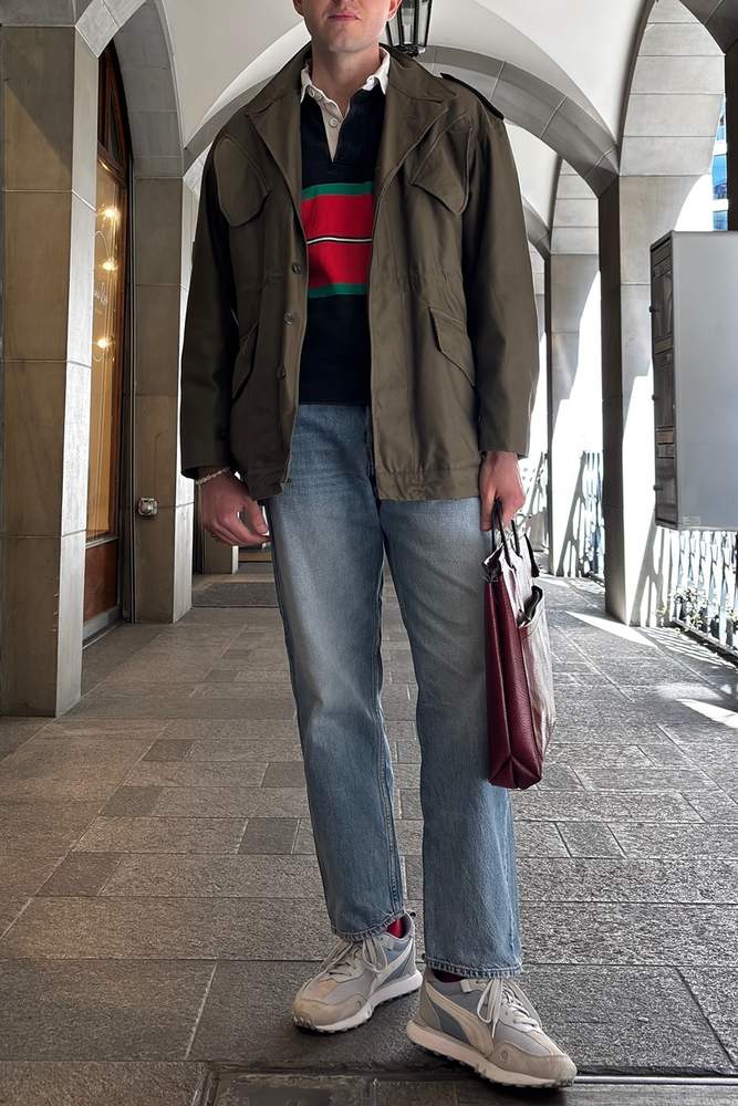 ogDamemoto's fit featuring Barbarian, Arket, Puma, No Brand, U.S. Army