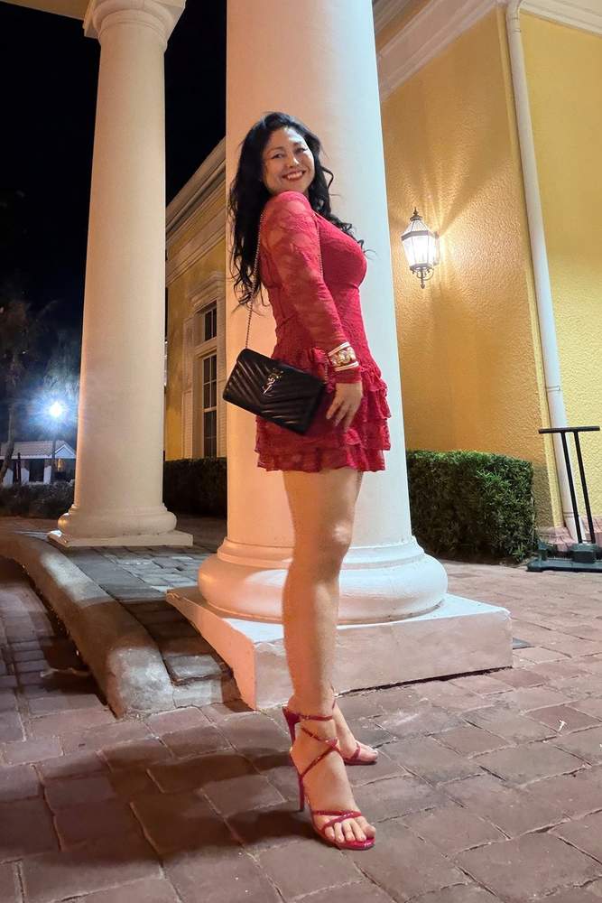 MichelleTM's fit featuring Fashion Nova, Gold Toe, Yves Saint Laurent