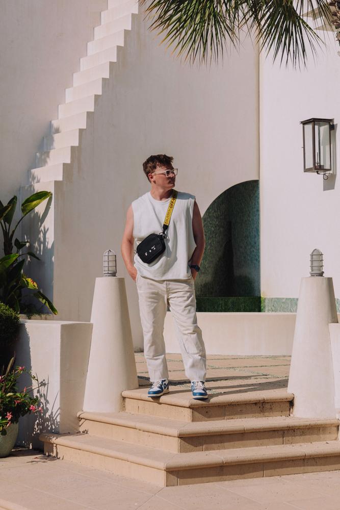 michaelcarlos's fit featuring Off-White, GAP