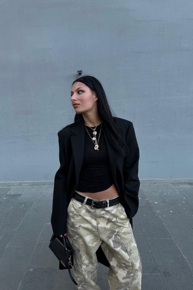 Nkometiani's fit featuring Mango, Jacquemus