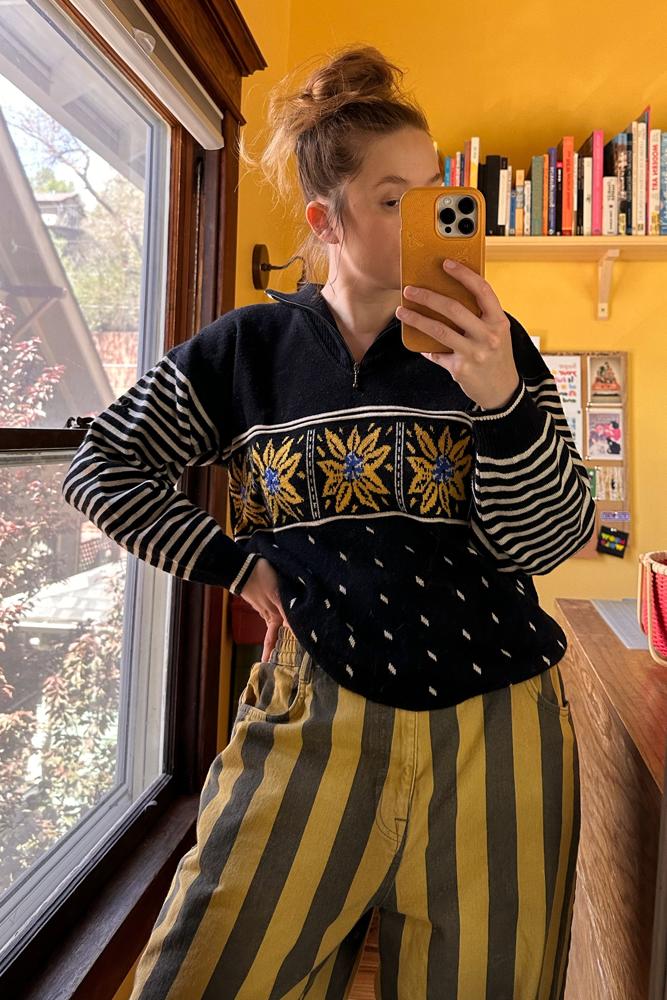 thriftbee's fit featuring , , 