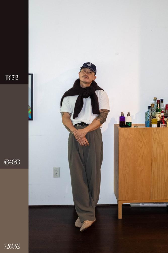 ApexTwin's fit featuring Auralee, Zara, 47
