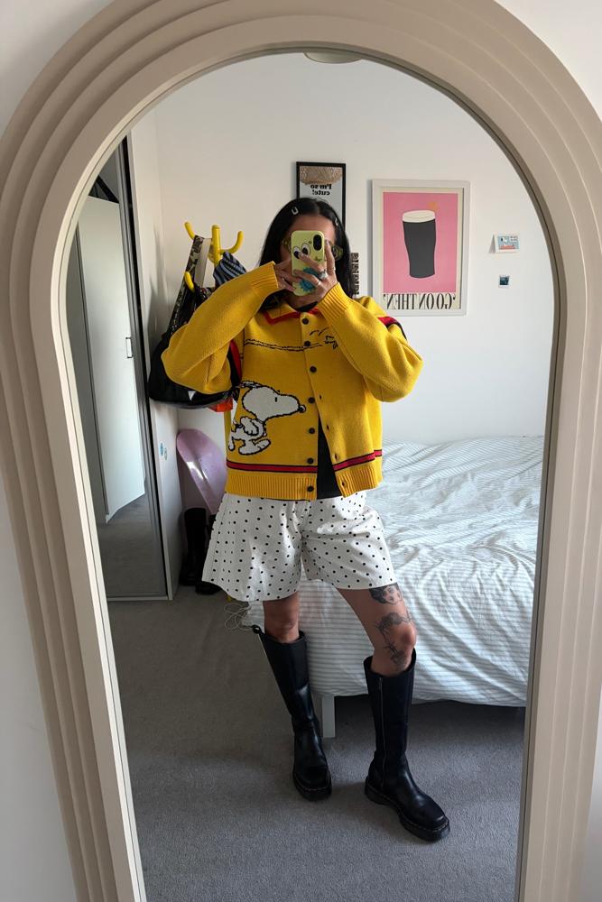 Chrisptine's fit featuring Lazy Oaf, Primark, Dr. Martens