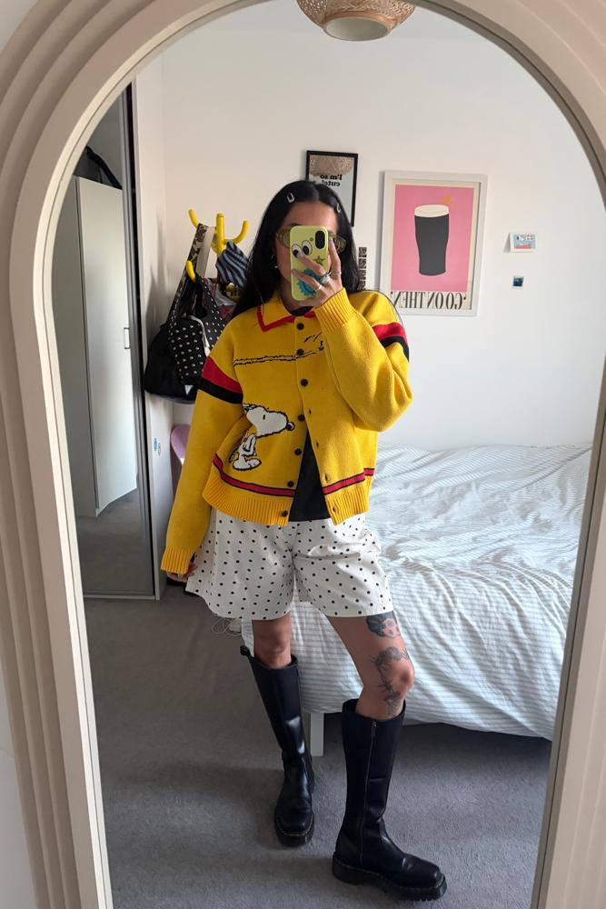 Chrisptine's fit featuring Lazy Oaf, Primark, Dr. Martens