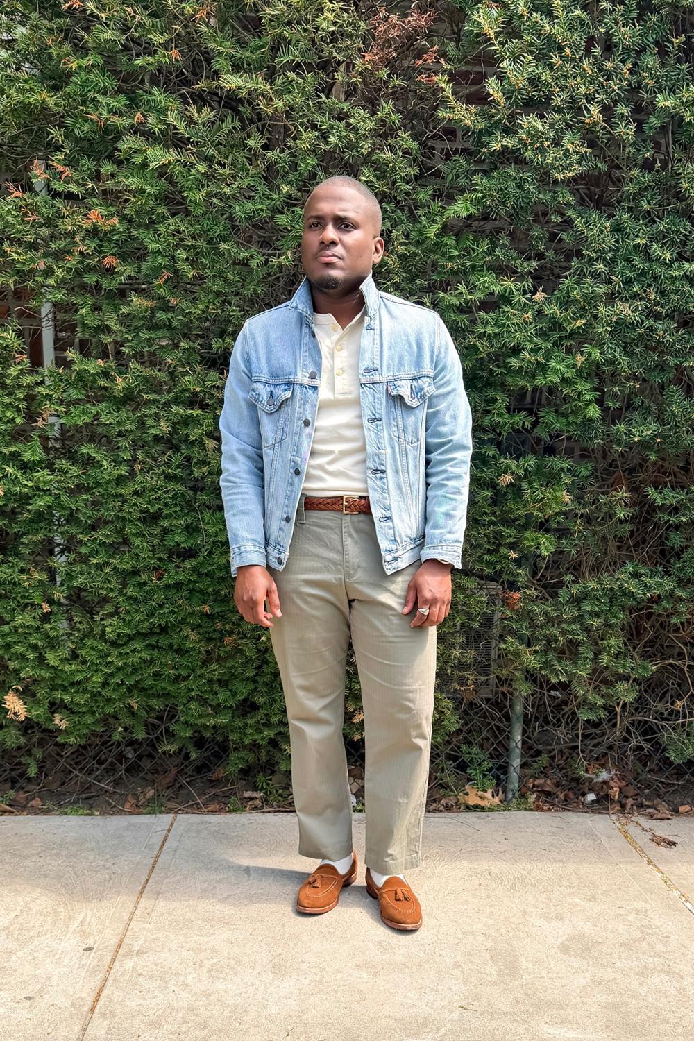 Post featuring Vintage Long Sleeve Henley Shirt - Apricot