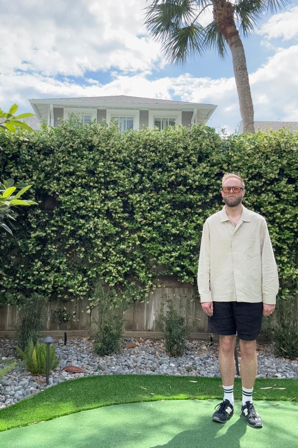 Post featuring Workshop Shirt - Natural Grid Cotton Linen Gingham