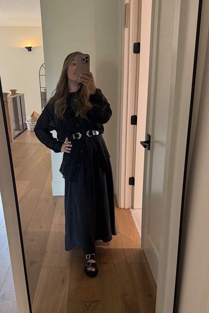 Fanmael's fit featuring Sandro, Zara, Ateliers