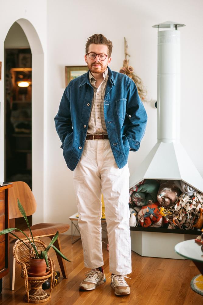 BradyKenniston's fit featuring orSlow, New Balance