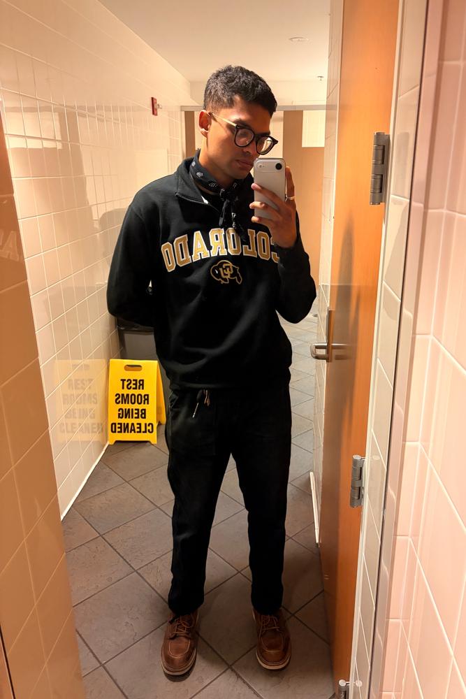 andrewpatra's fit featuring Champion, Engineered Garments, Red Wing Shoes