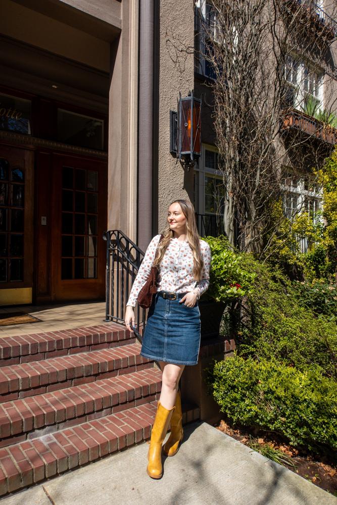 AStahre's fit featuring No Boundaries, Sezane, Ghanda