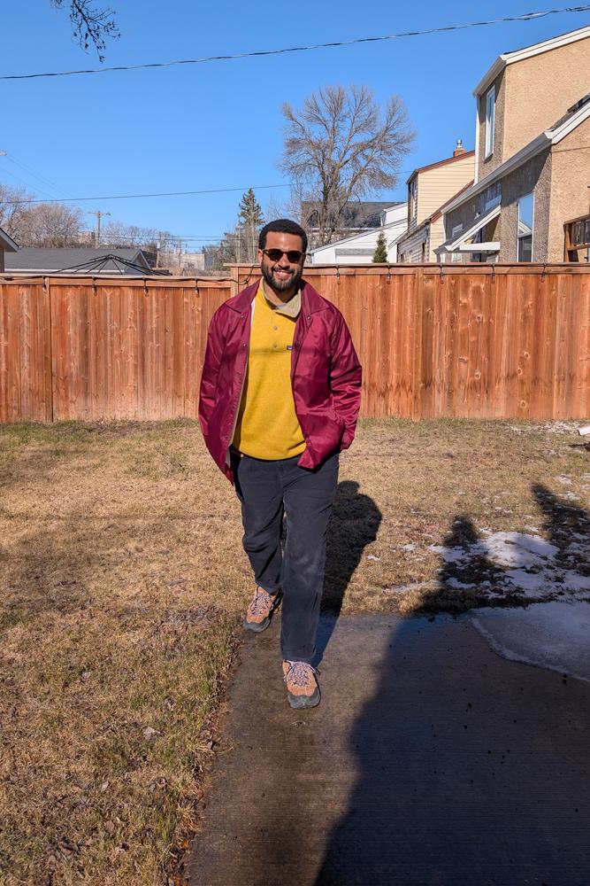 whosthatbrown's fit featuring Dickies, Frank & Oak, Keen, Patagonia, Meller