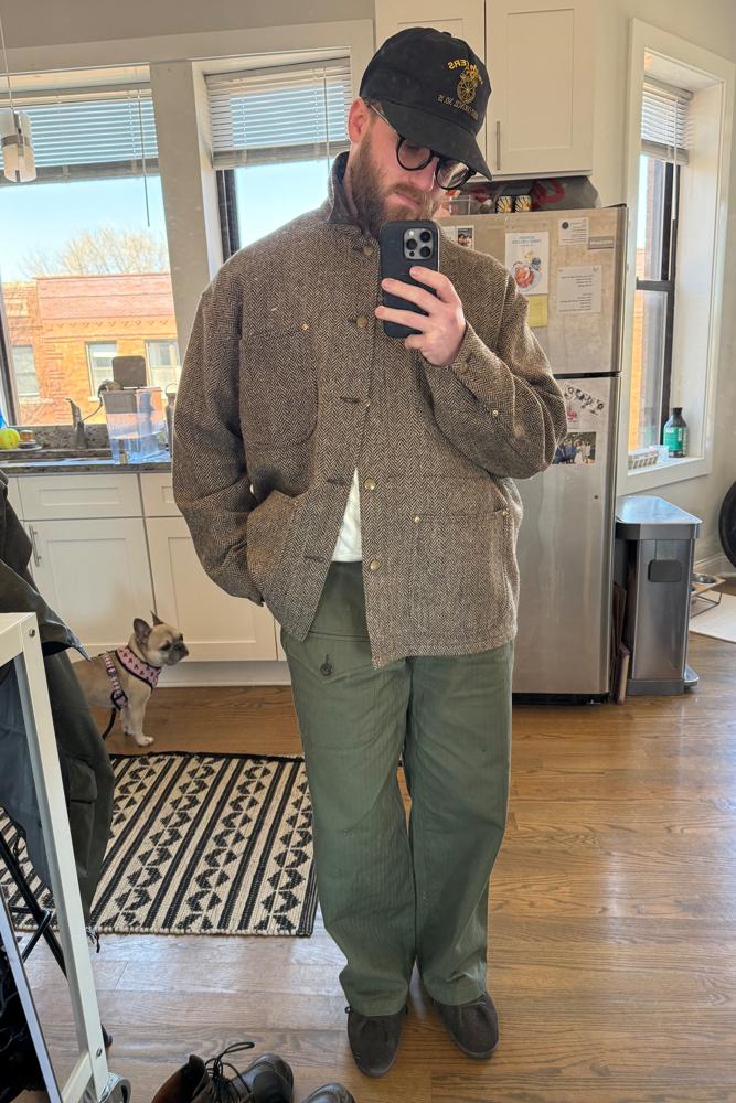 Jamesherlihy's fit featuring orSlow, Source Unknown, Soundman, Jacques Marie Mage